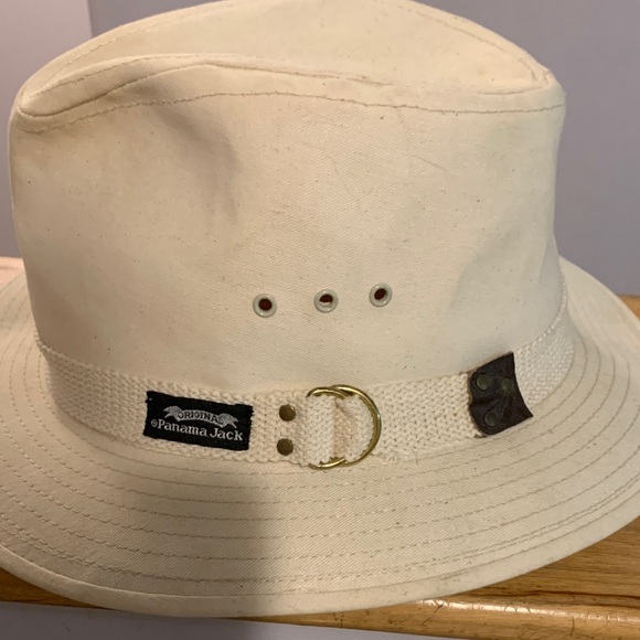 Panama Jack Off-White Bucket Hat - Picture 3 of 9
